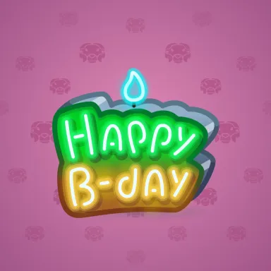 B-Day Candle