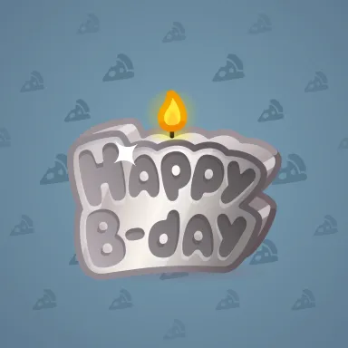 B-Day Candle