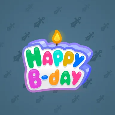 B-Day Candle #4950