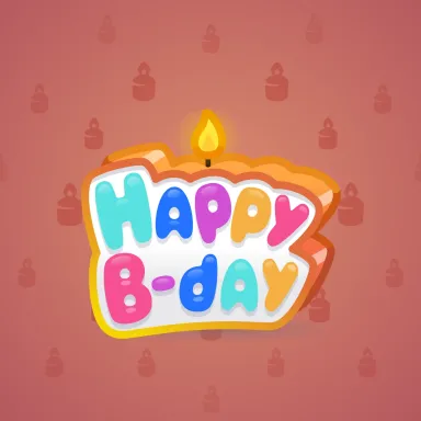 B-Day Candle