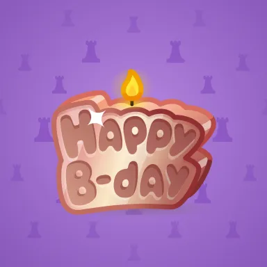 B-Day Candle