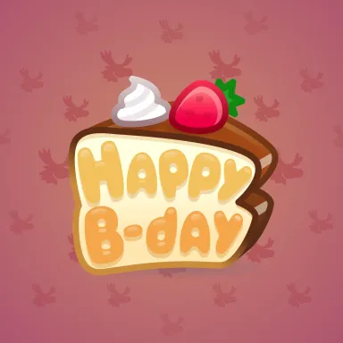 B-Day Candle #54898