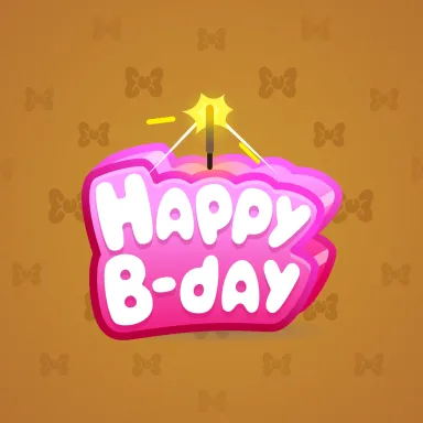 B-Day Candle