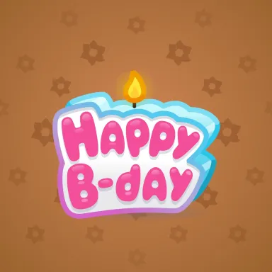 B-Day Candle