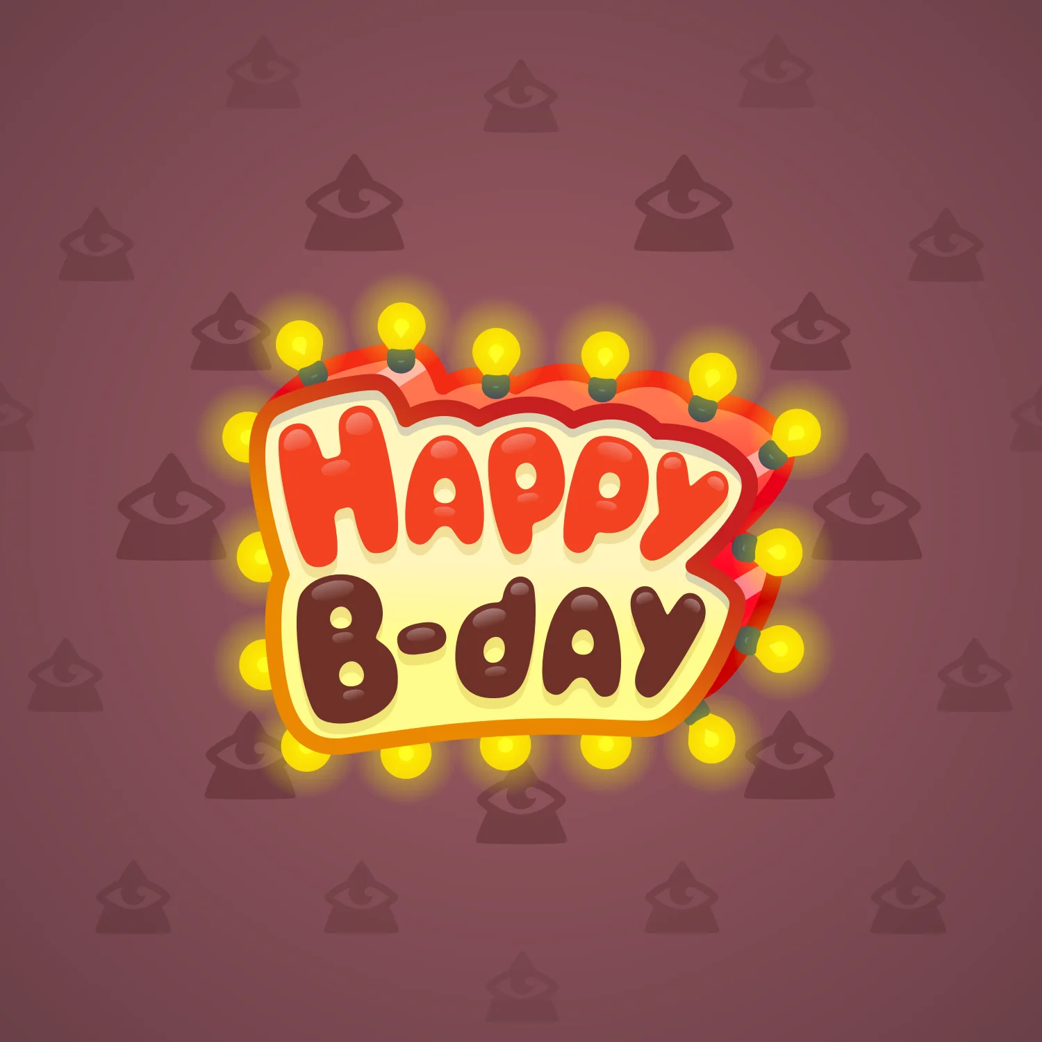 B-Day Candle #56988