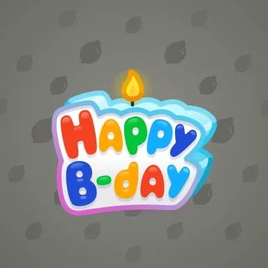 B-Day Candle