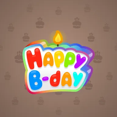 B-Day Candle #59138