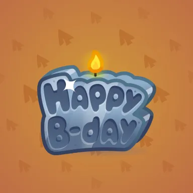B-Day Candle #59367