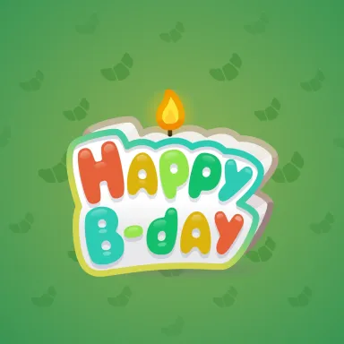 B-Day Candle