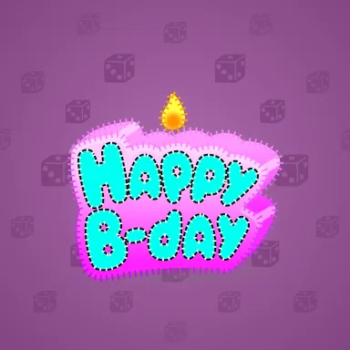 B-Day Candle