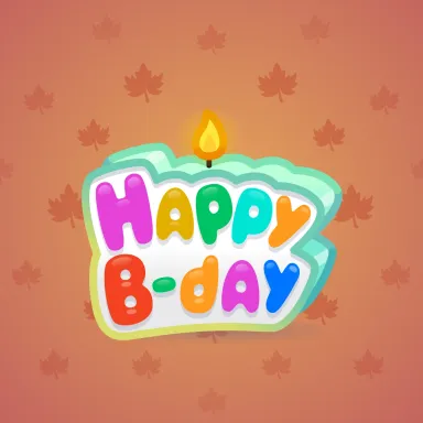 B-Day Candle