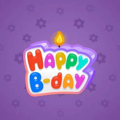 B-Day Candle