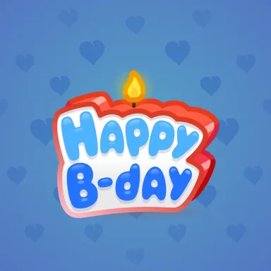 B-Day Candle