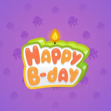 B-Day Candle