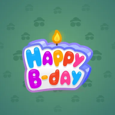 B-Day Candle