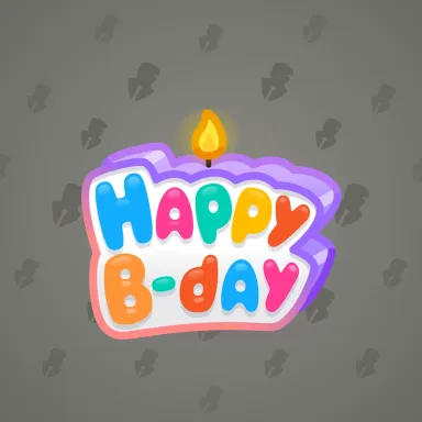 B-Day Candle