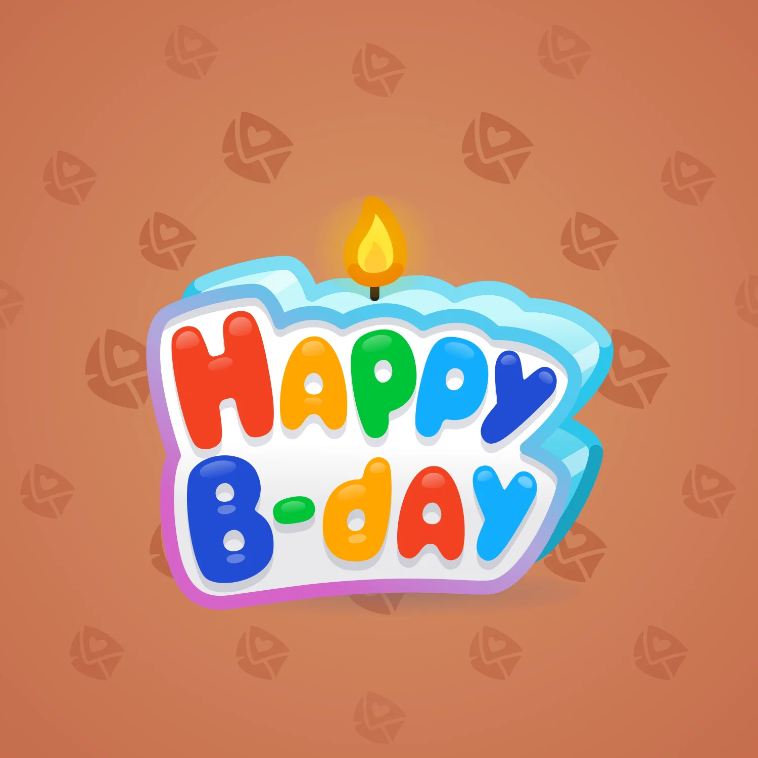 B-Day Candle
