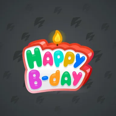 B-Day Candle