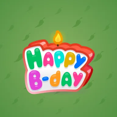 B-Day Candle
