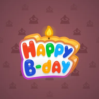 B-Day Candle #64486