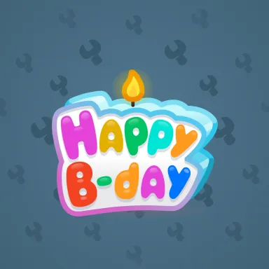 B-Day Candle