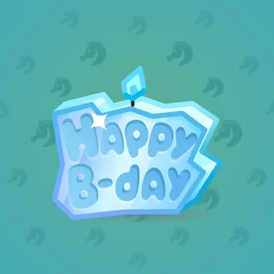 B-Day Candle