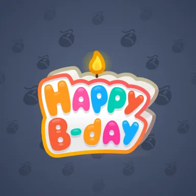 B-Day Candle #665