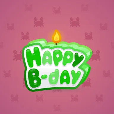 B-Day Candle #67410