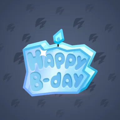 B-Day Candle