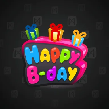 B-Day Candle #72169