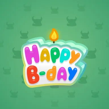 B-Day Candle