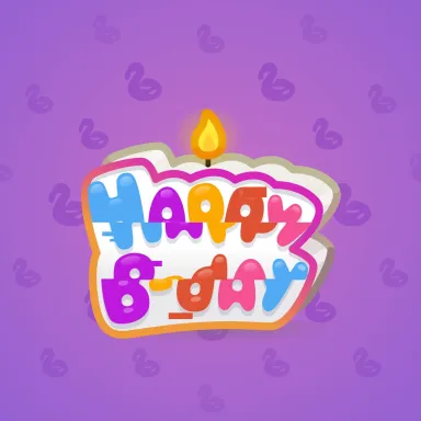 B-Day Candle