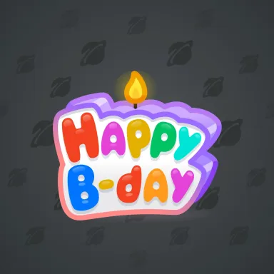 B-Day Candle