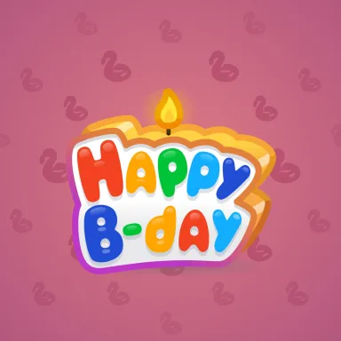 B-Day Candle