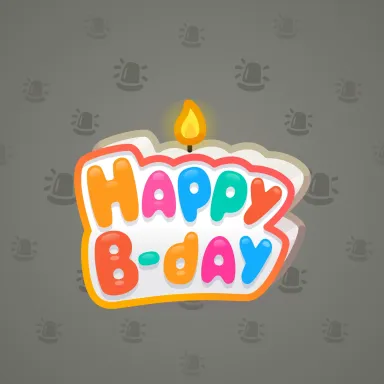 B-Day Candle