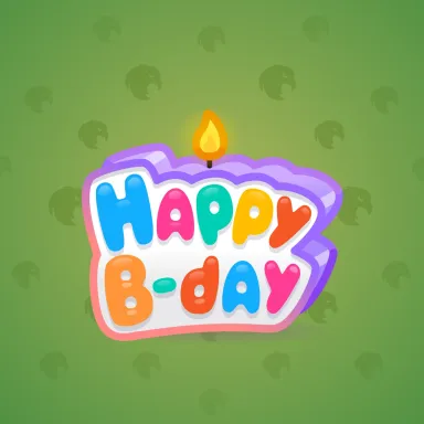 B-Day Candle