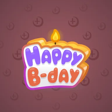 B-Day Candle #79205