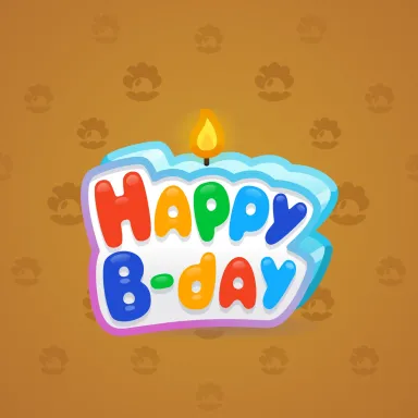 B-Day Candle #7965