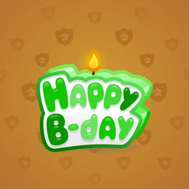 B-Day Candle