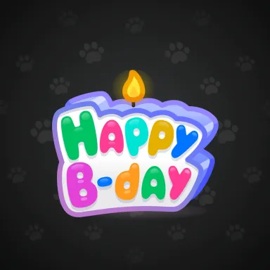 B-Day Candle