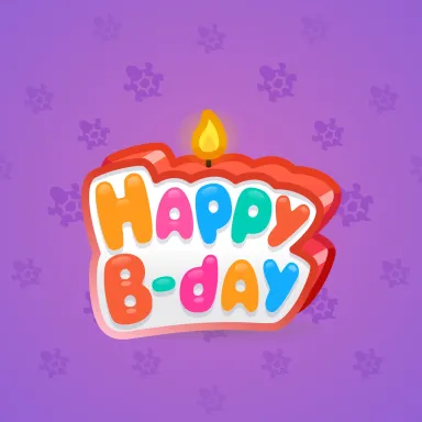 B-Day Candle