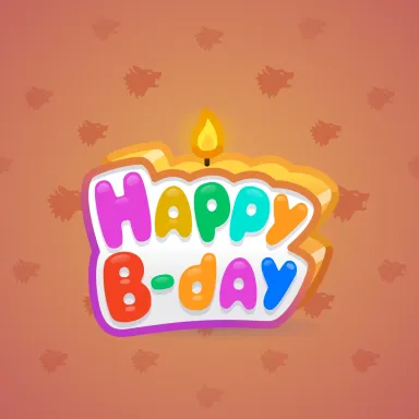 B-Day Candle #83047