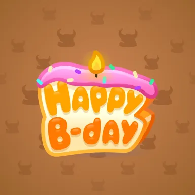 B-Day Candle #83220