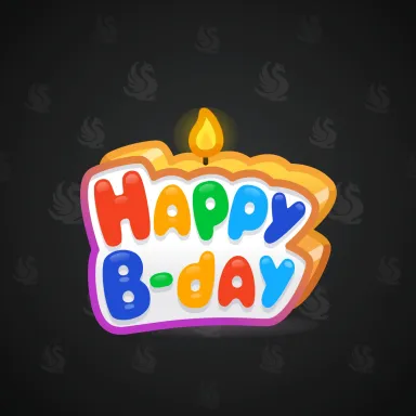 B-Day Candle #85794