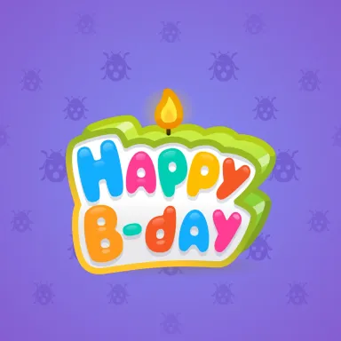 B-Day Candle #85945