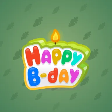 B-Day Candle
