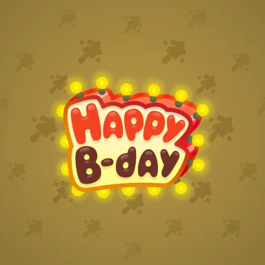 B-Day Candle