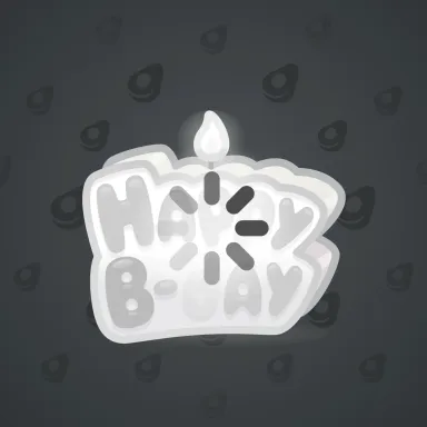 B-Day Candle #9129