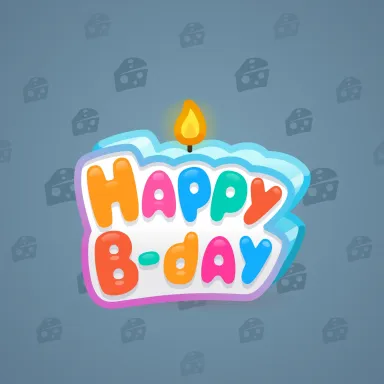 B-Day Candle #91747
