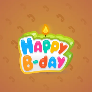 B-Day Candle #94529